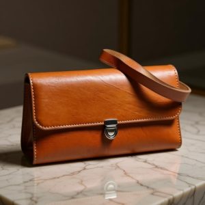 خرید و قیمت کیف دسته چک چرم طبیعی مدل برنا از آف ایران