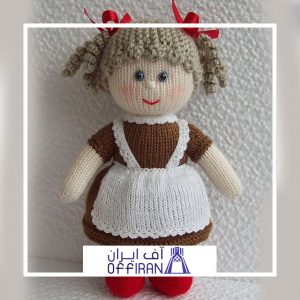 خرید و قیمت عروسک بافتنی آژند از آف ایران