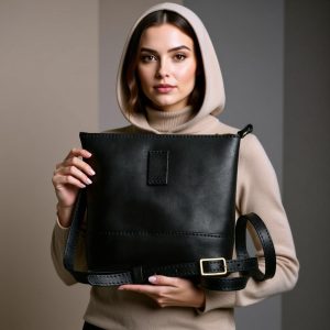 کیف سایز بزرگ چرمی مدل مینو