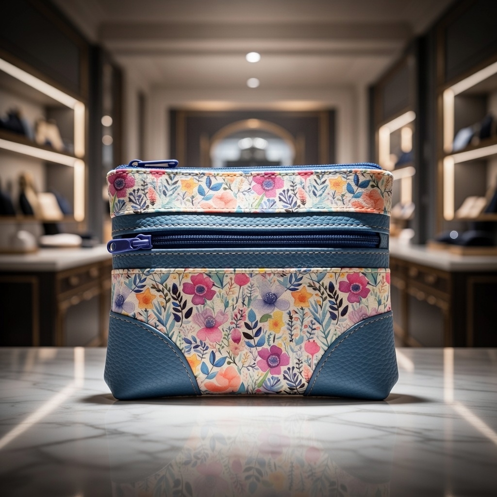 خرید و قیمت کیف آرایش دخترانه و زنانه پارمیدا رنگ آبی از آف ایران کیف آرایش دخترانه و زنانه پارمیدا رنگ آبی