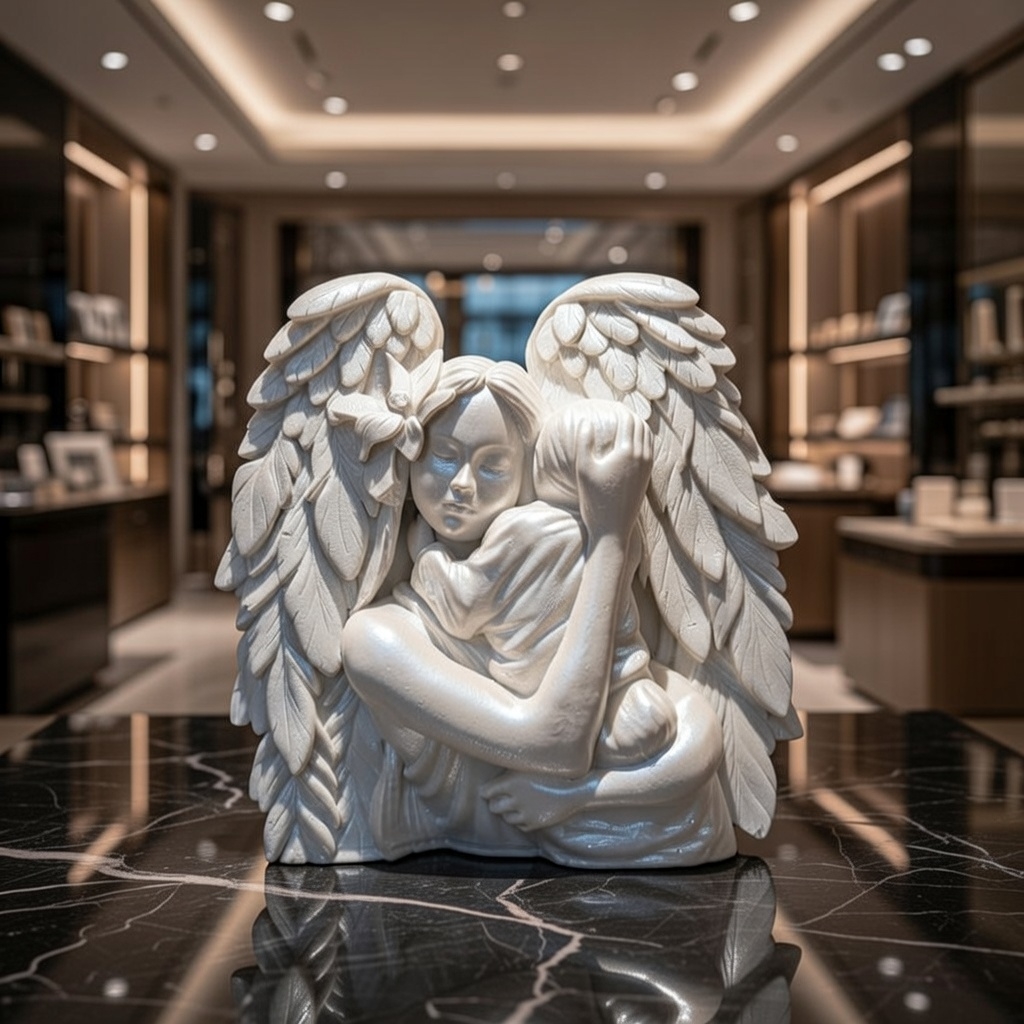 خرید و قیمت مجسمه مدل 03 Statue طرح فرشته مادر از آف ایران مجسمه مدل 03 Statue طرح فرشته مادر